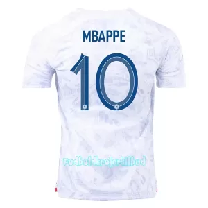 Frankrig Kylian Mbappé 10 Udebanetrøje VM 2022