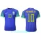 Brasilien Neymar Jr 10 Udebanetrøje VM 2022