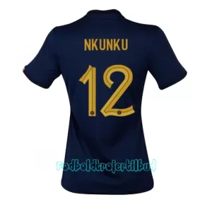 Frankrig Christopher Nkunku 12 Hjemmebanetrøje Kvinde VM 2022
