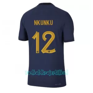 Frankrig Christopher Nkunku 12 Hjemmebanetrøje VM 2022