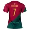 Portugal Cristiano Ronaldo 7 Hjemmebanetrøje Kvinde VM 2022