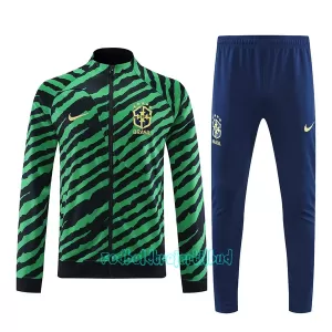 Brasilien Green Træningsjakkedragter 2022 Sort Brasilien Green Træningsjakkedragter 2022 Sort