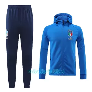 Italien Træningsjakke hoodies 22/23 Blå Italien Træningsjakke hoodies 22/23 Blå