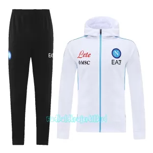 Napoli Træningsjakke hoodies 22/23 Hvid Napoli Træningsjakke hoodies 22/23 Hvid