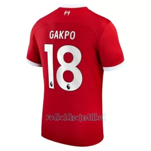 Liverpool Cody Gakpo 18 Hjemmebanetrøje 23/24