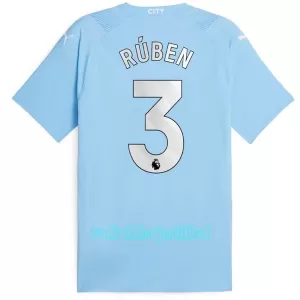 Manchester City Rúben Dias 3 Hjemmebanetrøje 23/24