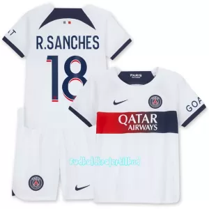 Paris Saint-Germain R.Sanches 18 Udebanetrøje Barn 23/24 Paris Saint-Germain R.Sanches 18 Udebanetrøje Barn 23/24