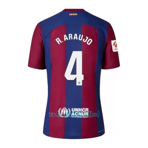FC Barcelona Ronald Araujo 4 Hjemmebanetrøje 23/24