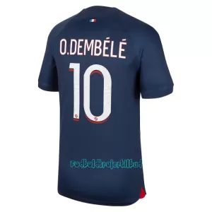 Paris Saint-Germain Ousmane Dembélé 10 Hjemmebanetrøje Barn 23/24