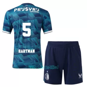 Feyenoord Rotterdam Hartman 5 Udebanetrøje Barn 23/24