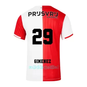Feyenoord Rotterdam Santiago Gimenez 29 Hjemmebanetrøje 23/24