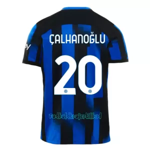 Inter Milan Calhanoglu 20 Hjemmebanetrøje Barn 23/24