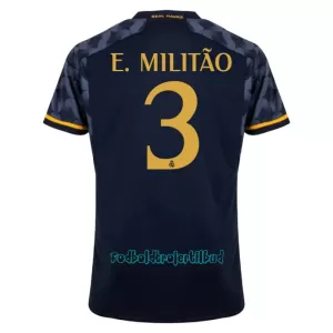 Real Madrid Éder Militão 3 Udebanetrøje 23/24