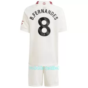 Manchester United Bruno Fernandes 8 3. trøje Barn 23/24