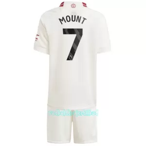 Manchester United Mason Mount 7 3. trøje Barn 23/24