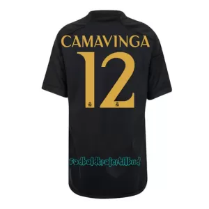 Real Madrid Eduardo Camavinga 12 3. trøje Barn 23/24