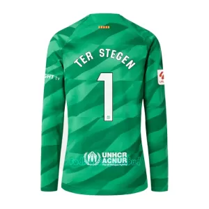 FC Barcelona Marc-André ter Stegen 1 Målmand Hjemmebanetrøje 23/24 Langærmet