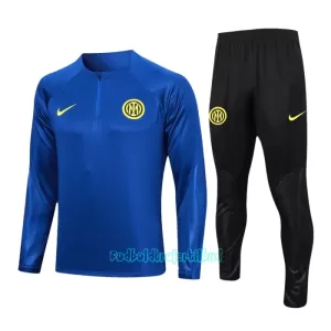 Inter Milan Trænings sweatshirt sæt 23/24 Blå