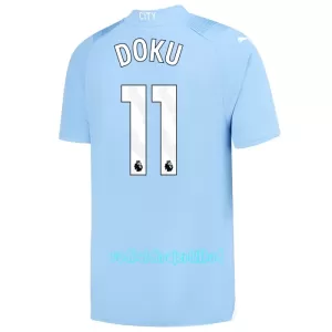Manchester City Jérémy Doku 11 Hjemmebanetrøje Barn 23/24