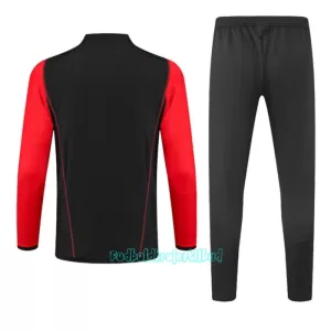 AS Roma Trænings sweatshirt sæt Barn 23/24 Sort