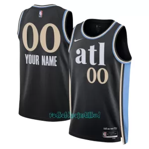 Atlanta Hawks Trøje City Edition Swingman 23/24 Sort