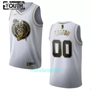 Boston Celtics Trøje Barn Golden Edition Swingman Hvid