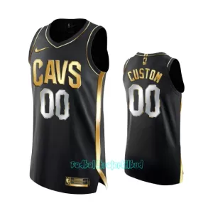 Limited Cleveland Cavaliers Trøje Golden Edition Swingman Sort