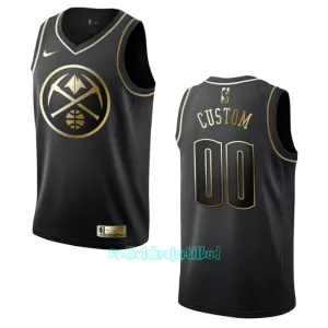 Denver Nuggets Trøje Golden Edition Swingman Sort