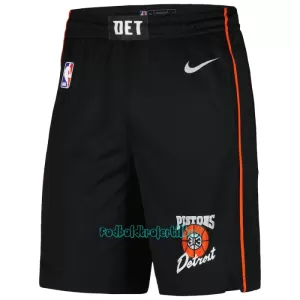 Detroit Pistons NBA Shorts City Edition Swingman Sort