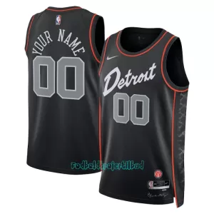 Detroit Pistons Trøje City Edition Swingman 23/24 Sort