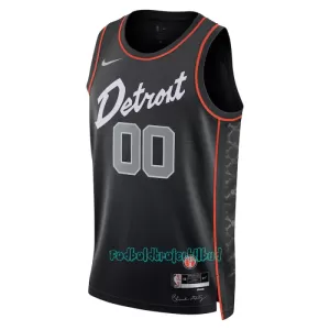 Detroit Pistons Trøje City Edition Swingman 23/24 Sort