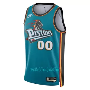 Detroit Pistons Trøje Classic Edition Swingman Påfugleblå
