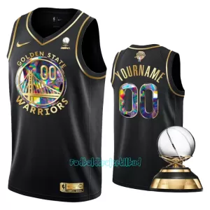 Golden State Warriors Trøje Diamond Edition Swingman Sort