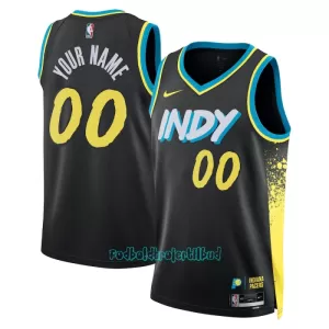 Indiana Pacers Trøje City Edition Swingman 23/24 Sort