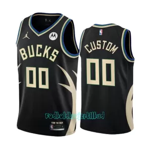 Milwaukee Bucks Trøje Statement Edition Swingman 23/24 Sort