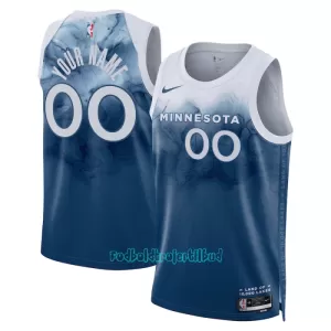Minnesota Timberwolves Trøje City Edition Swingman 23/24 Blå