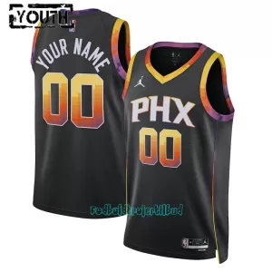 Phoenix Suns Trøje Barn Statement Edition Swingman 23/24 Sort