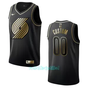 Portland Trail Blazers Trøje Golden Edition Swingman Sort