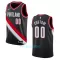 Portland Trail Blazers Trøje Icon Edition Swingman 23/24 Sort