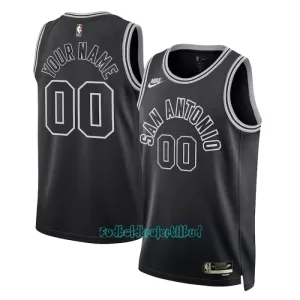 San Antonio Spurs Trøje Classic Edition Swingman 23/24 Sort