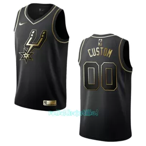 San Antonio Spurs Trøje Golden Edition Swingman Sort