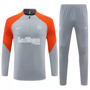 Inter Milan Trænings sweatshirt sæt 23/24 Grå