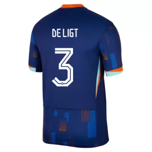 Holland Matthijs de Ligt 3 Udebanetrøje EM 2024