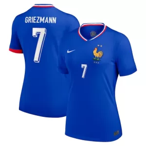 Frankrig Antoine Griezmann 7 Hjemmebanetrøje Kvinde EM 2024