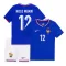 Frankrig Kolo Muani 12 Hjemmebanetrøje Barn EM 2024