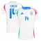 Italien Federico Chiesa 14 Udebanetrøje EM 2024