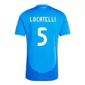 Italien Manuel Locatelli 5 Hjemmebanetrøje EM 2024