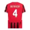 AC Milan Bennacer 4 Hjemmebanetrøje 24/25