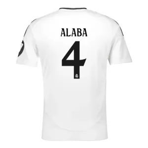 Real Madrid David Alaba 4 Hjemmebanetrøje 24/25