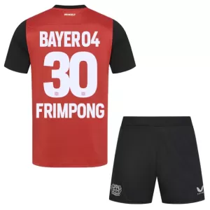 Bayer 04 Leverkusen Jeremie Frimpong 30 Hjemmebanetrøje Barn 24/25